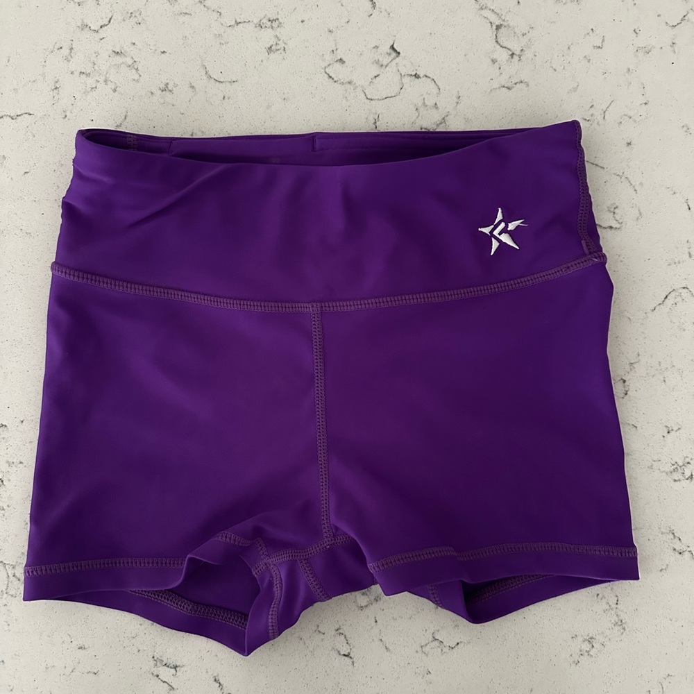 Rebel Athletic Purple Shorts, great condition! Youth medium